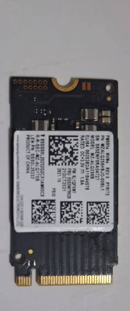 SSD M.2 SAMSUNG 256.451035855712440320