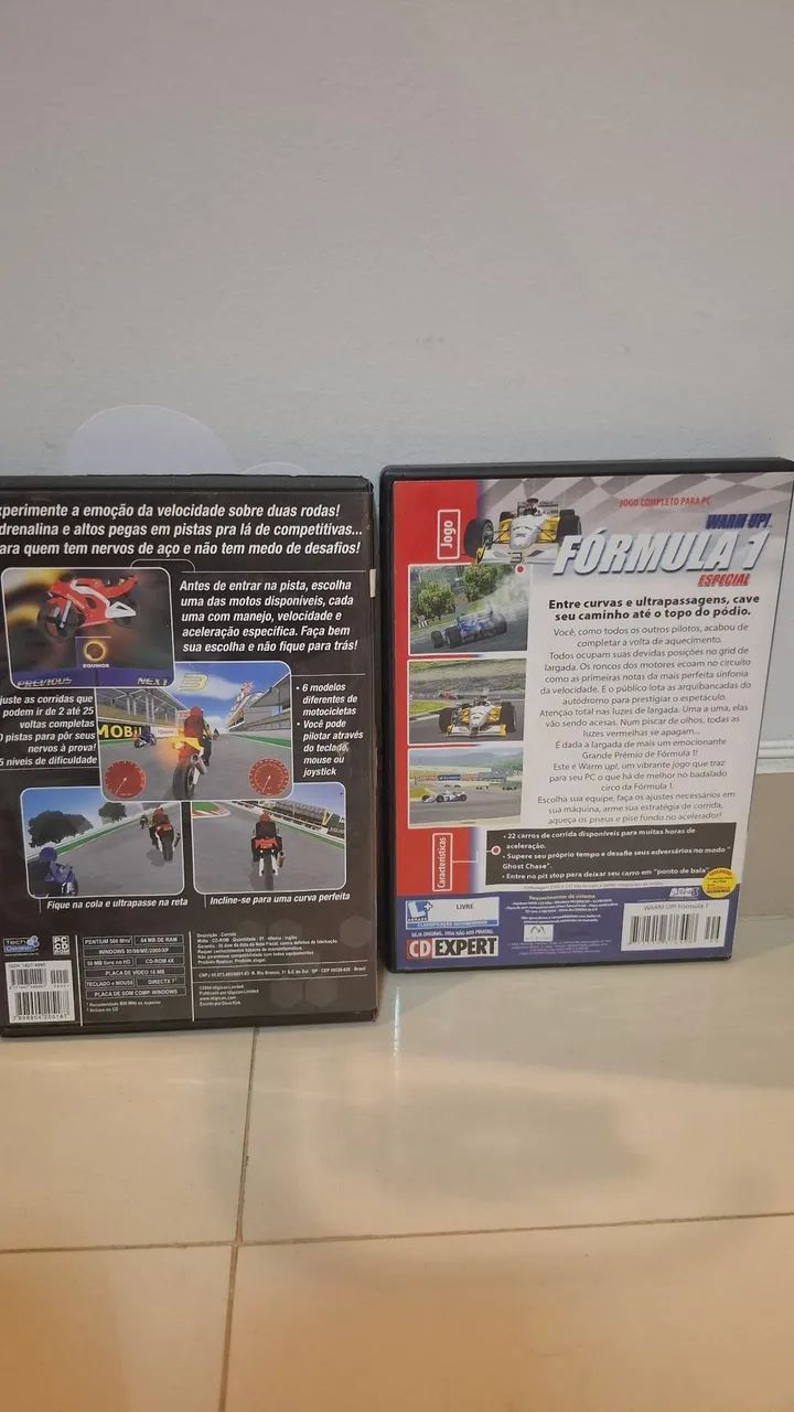 2 JOGOS DE PC- MAXX GP E FORMULA 1 - Foto 2