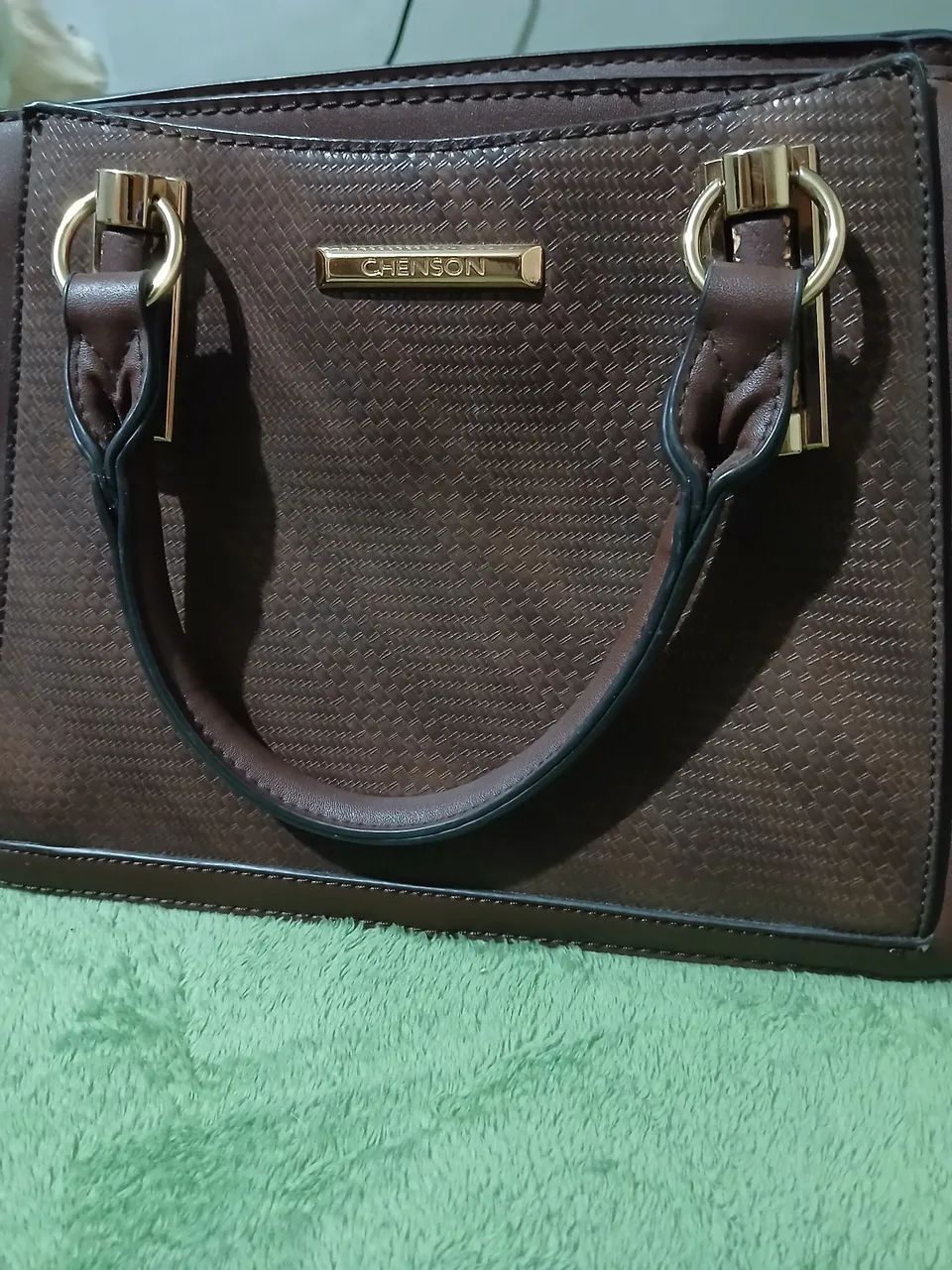 BOLSA DE MÃO MÉDIA MARROM  - Foto 2