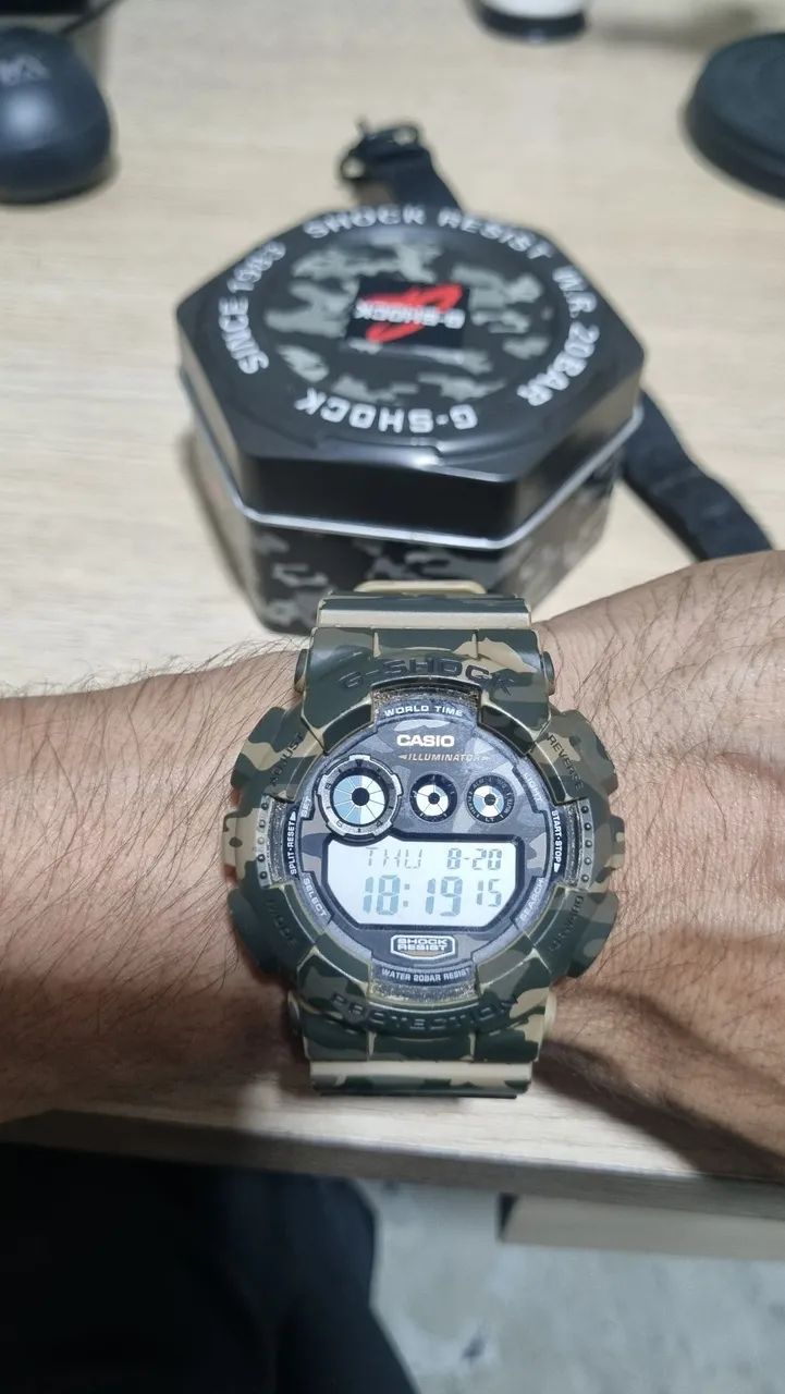 Casio G-shock gd 120 camuflado - Foto 2