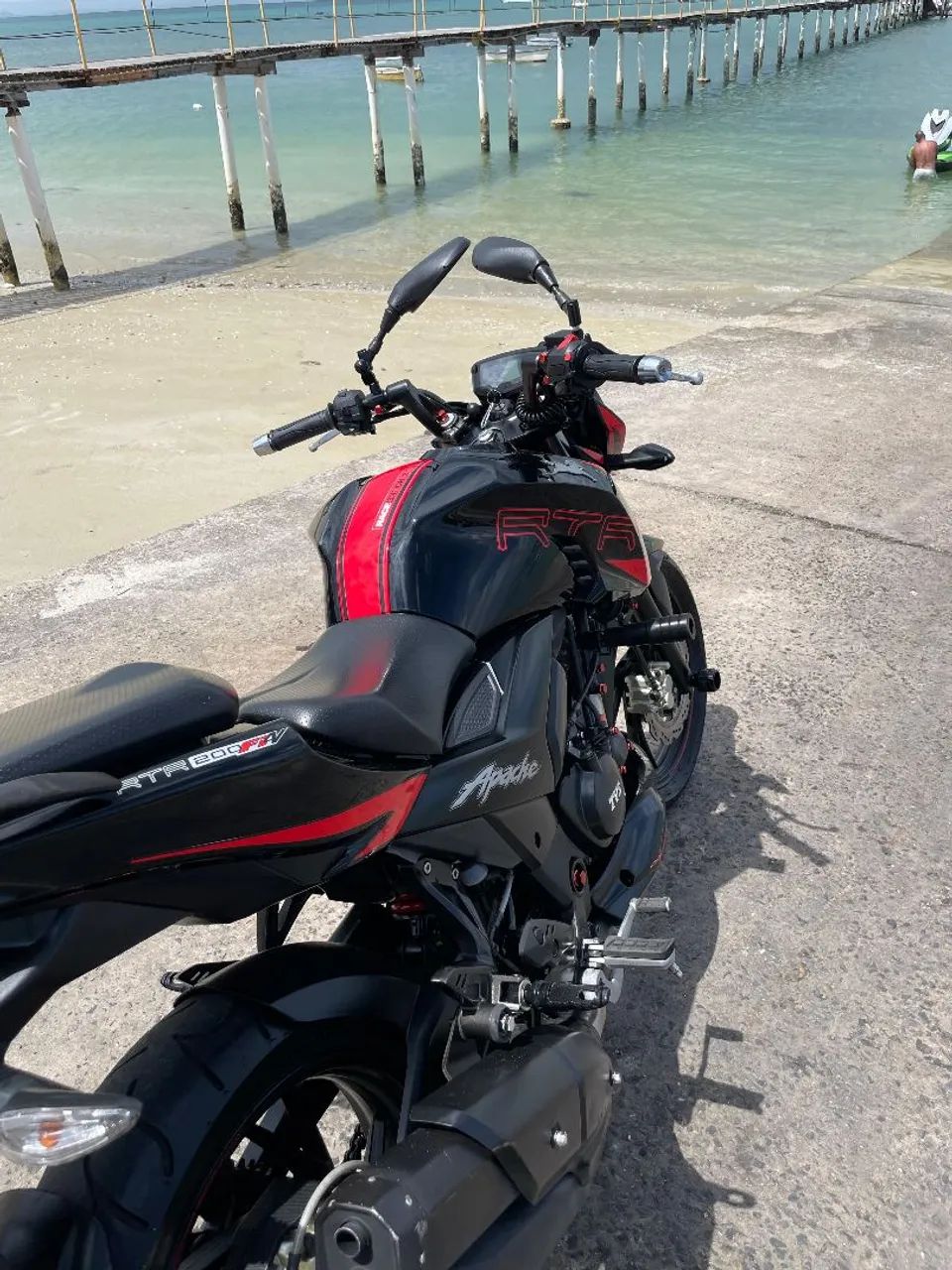 Moto Dafra Apache200  - Foto 4