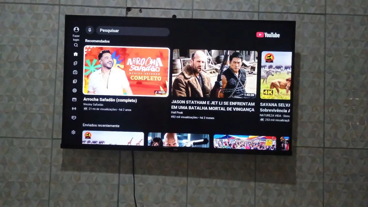 Tv TCL 43 polegadas smart 4k Android bluetooth  - Foto 3