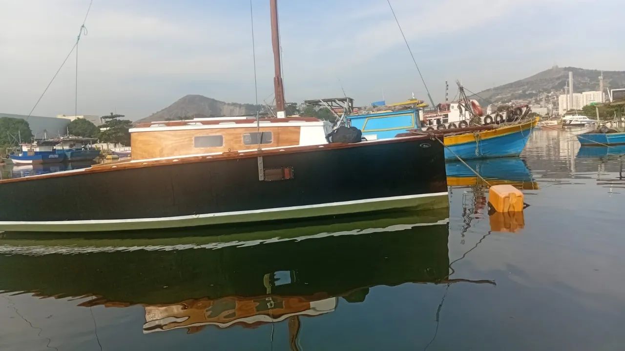 Veleiro 18 pés com deck de popa - Foto 2
