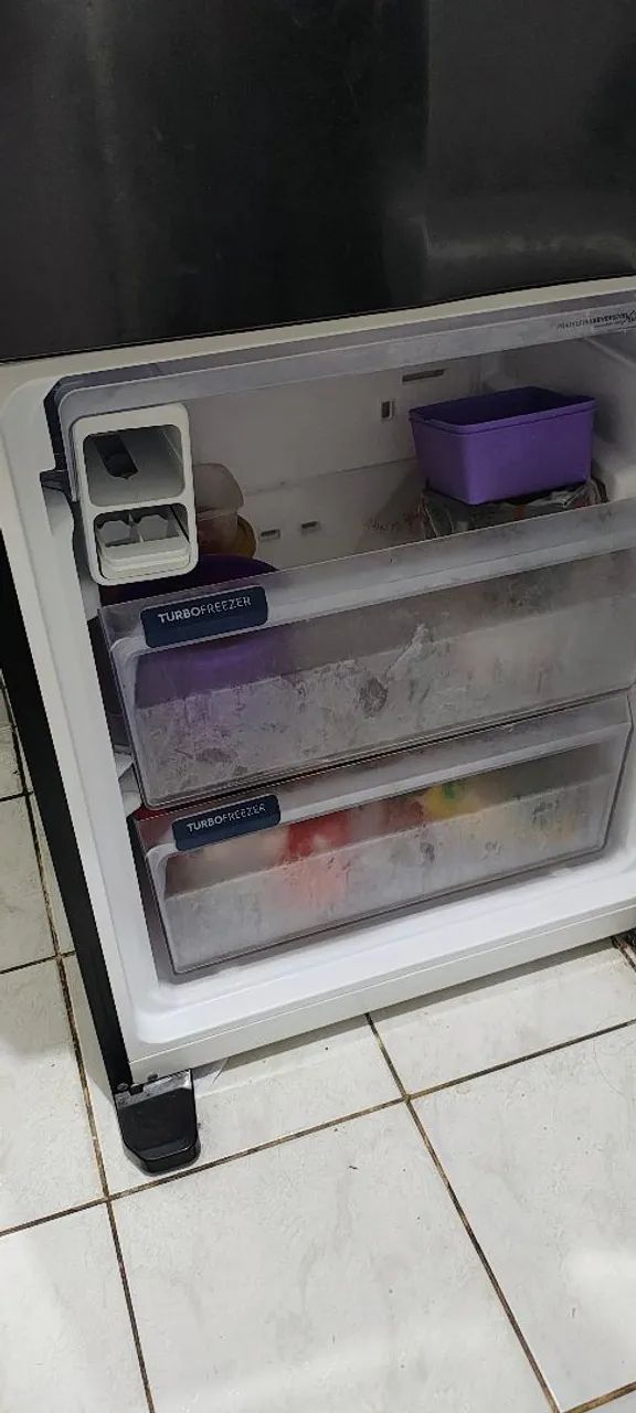 Geladeira Eletrolux Black inox  - Foto 4