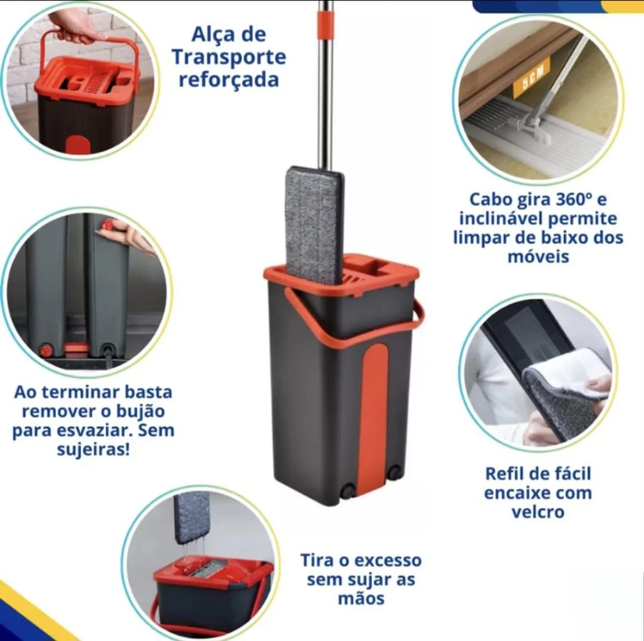 MOP LAVA E SECA  - Foto 4