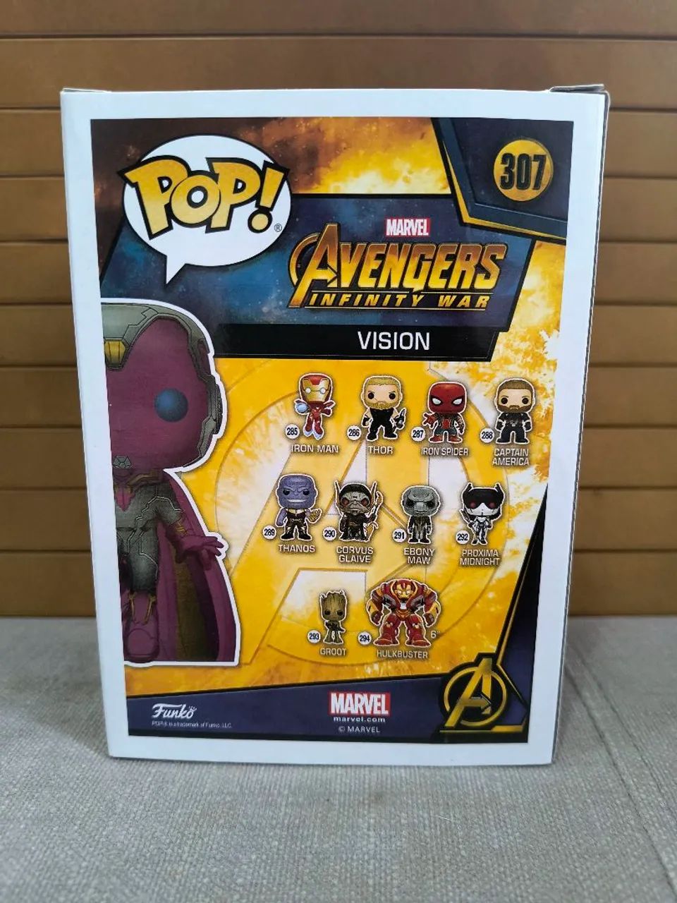 Funko Pop Vision #307 - Avengers Infinity War - Foto 3
