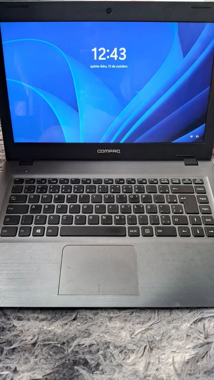 Notebook HP compaq 15.6"