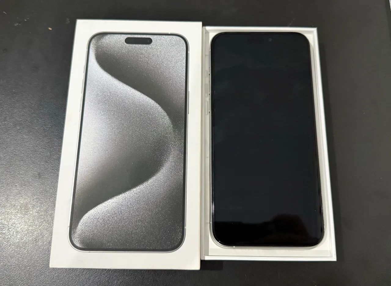 VENDO IPHONE 15 PRO MAX 258GB POUCO USADO PORÉM COM DEFEITO, NÃO TÁ LIGANDO - Foto 2