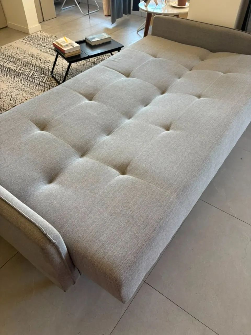 Sofá cama com pé palito  - Foto 4