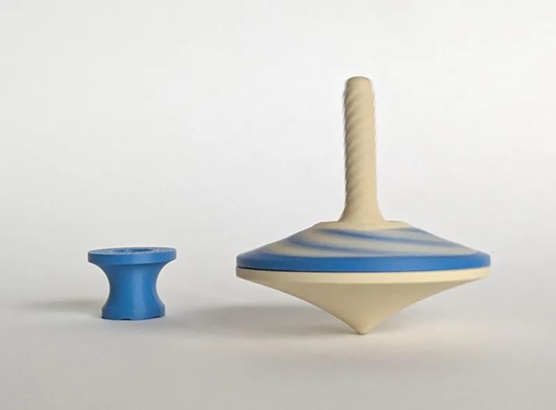 Peão Spinner e mini-lançador (3D) - Foto 3