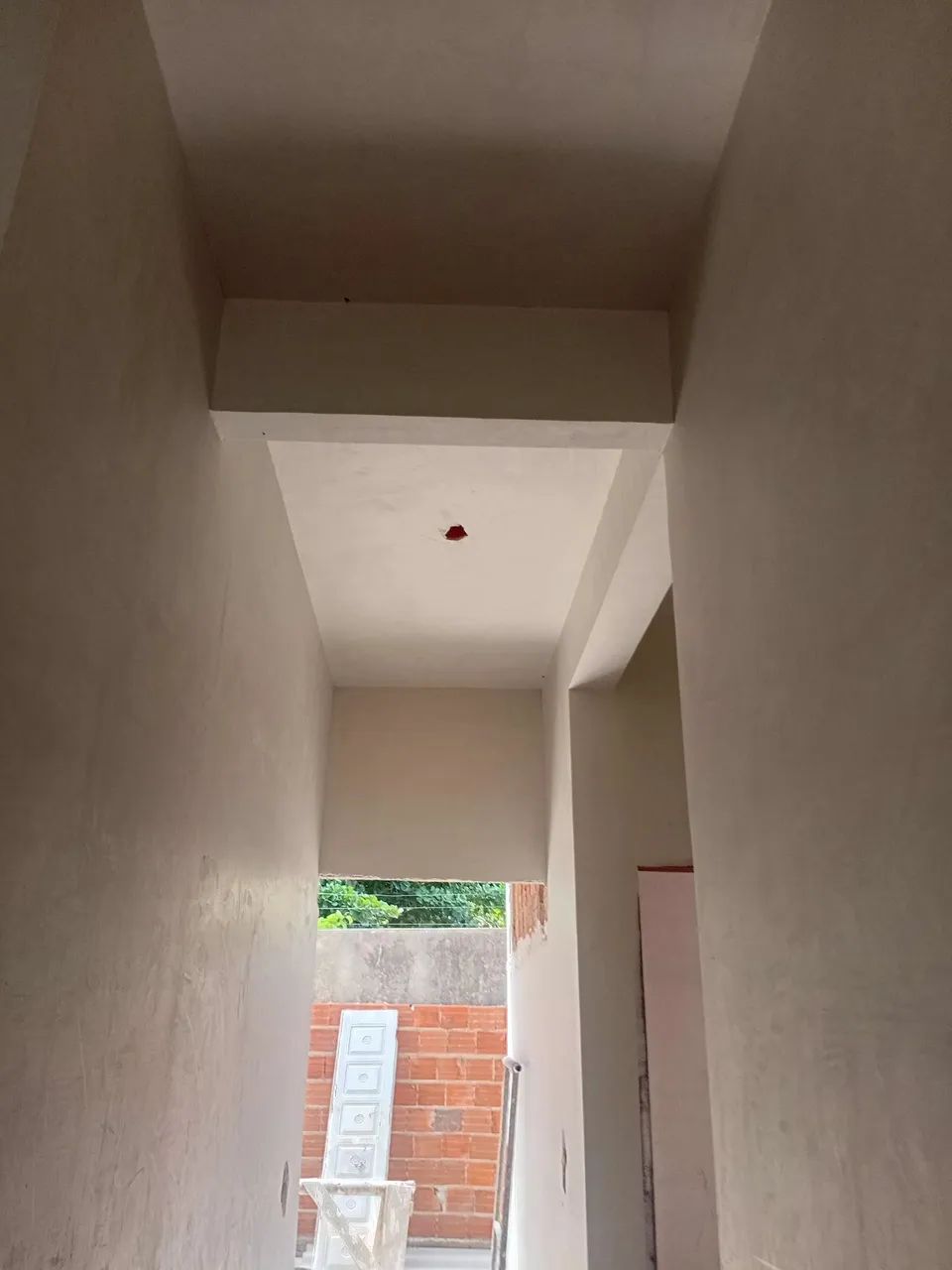 Reboco de gesso 