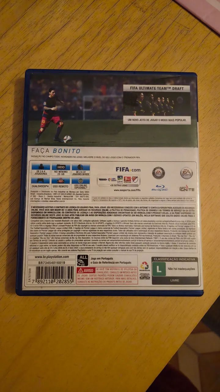 FIFA 2016 PS4 ORIGINAL  - Foto 4