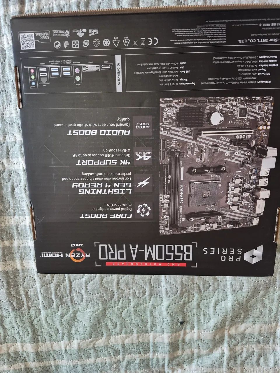 Placa Mae MSI B550m-A PRO - Foto 3
