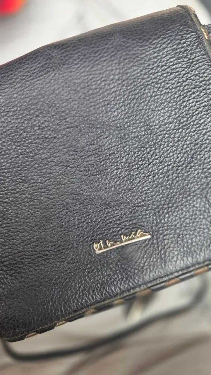 Bolsa couro ViaMia - Foto 5