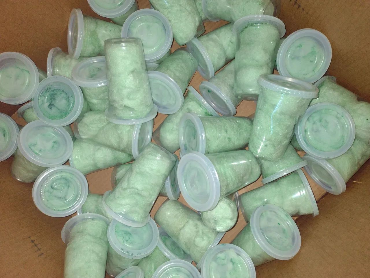 Copos de algodão doce  - Foto 2