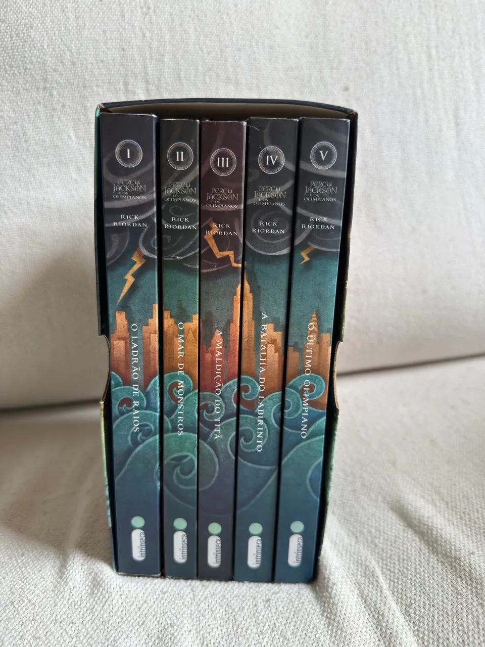 Box de livro Percy Jackson  - Foto 5