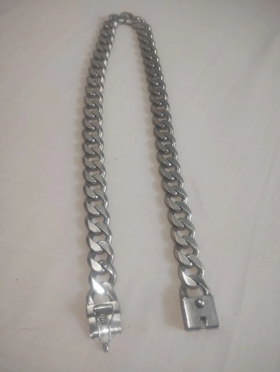 Corrente de prata maciça 925 pesando 197 gramas e 62cm, imponente!!! - Foto 2