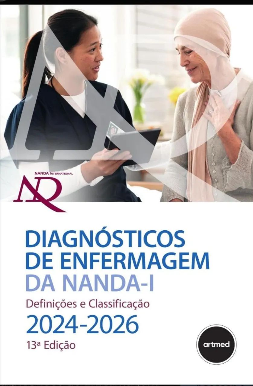 Livro: Diagnósticos de Enfermagem da NANDA-I (2024-2026) - Semi-novo 
13ª edição - Artmed