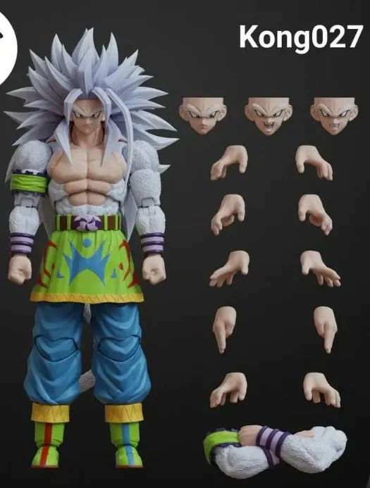 Goku SSJ5 Kong Studio SH Figuarts  - Foto 2
