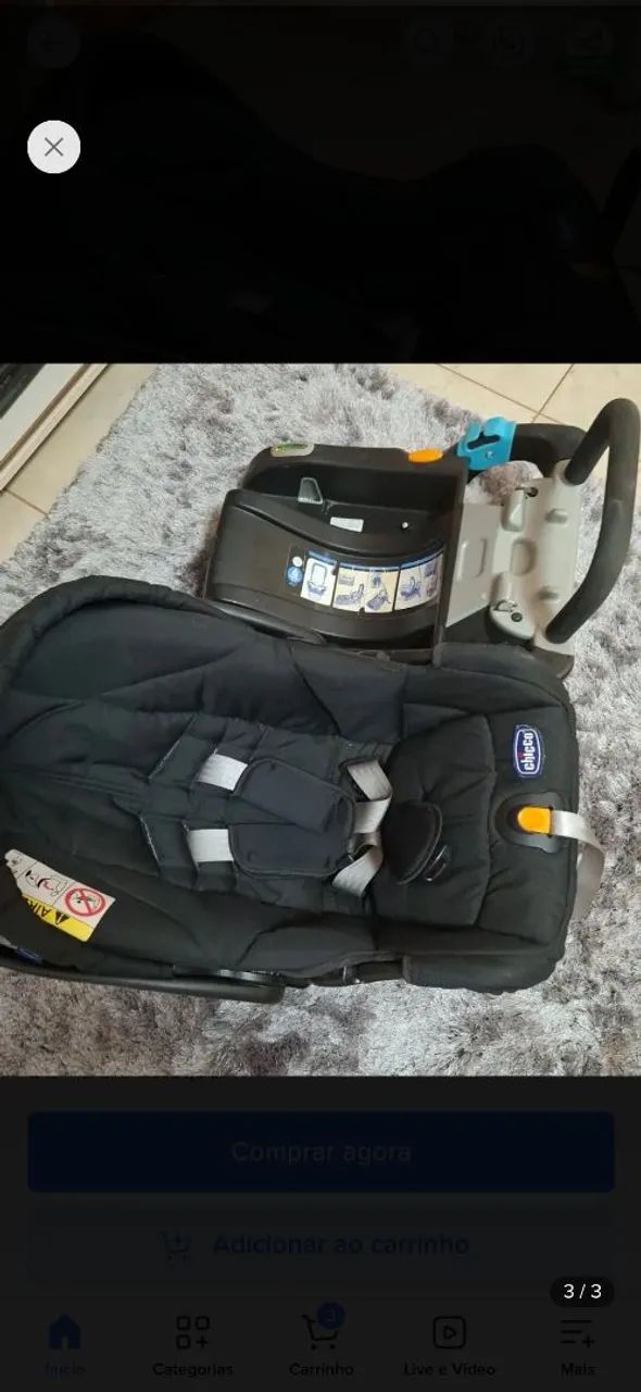 Bebê Conforto + Base Chicco