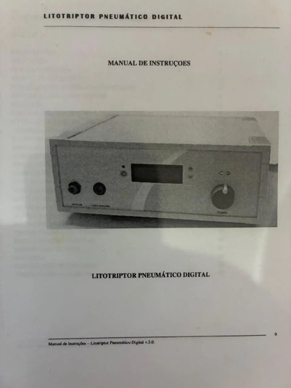 Litotridor Pneumatico Balistico Para Litotripsia Novo - Foto 4