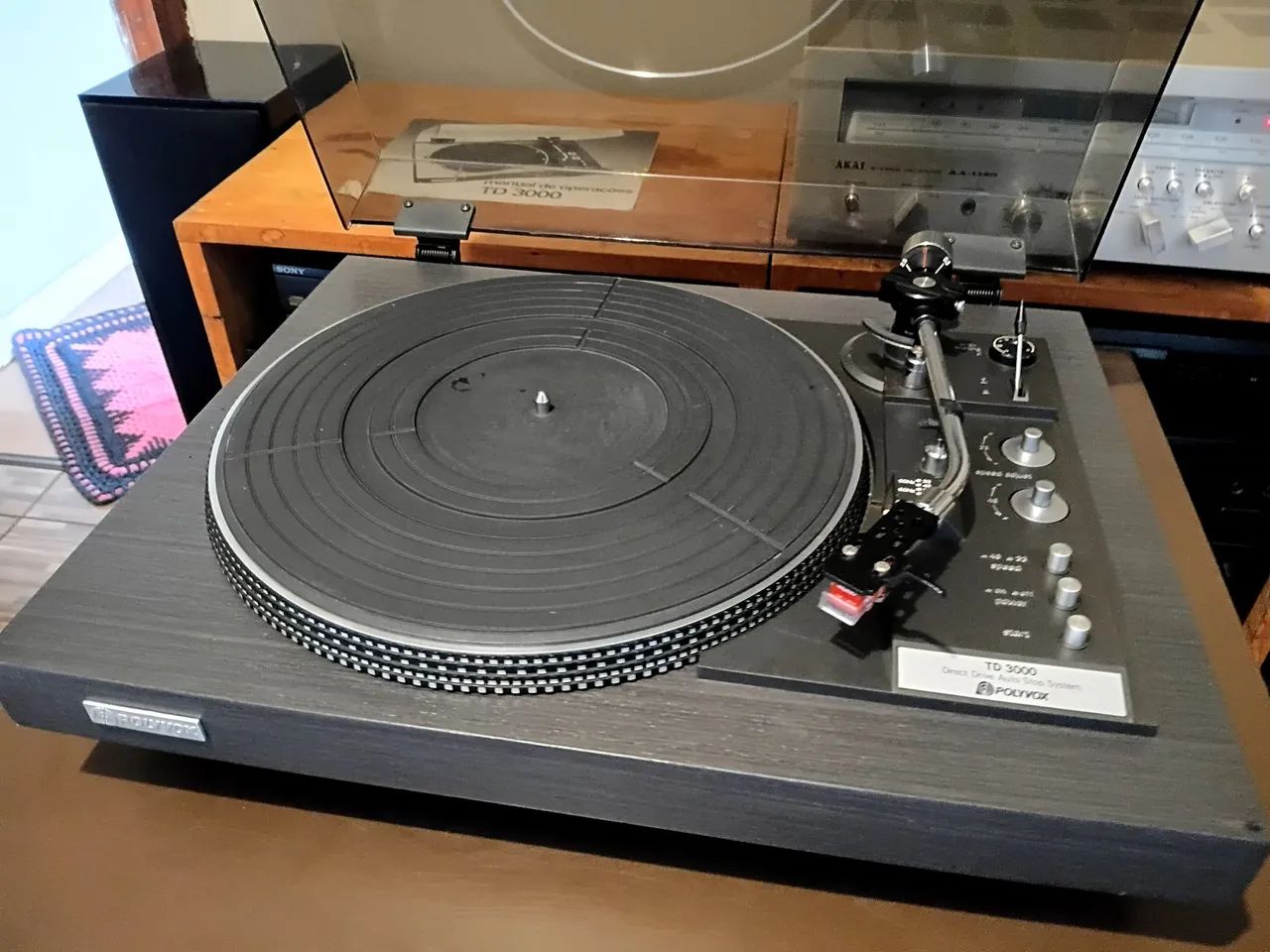 Toca disco polyvox TD 3000 impecável  - Foto 5