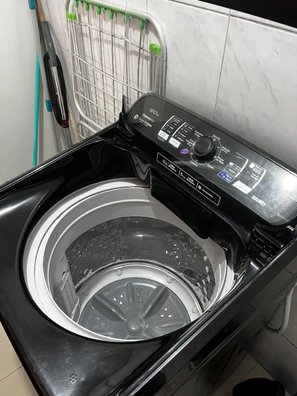 Máquina de Lavar Panasonic 12kg Titânio - Excelente estado - Foto 3