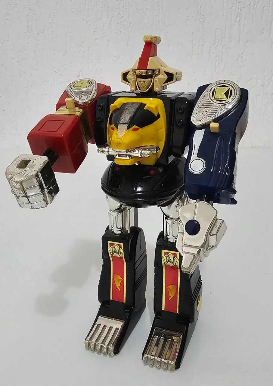 Megazord Ninja Power Rangers - Original Bandai - Anos 90 - 21cm