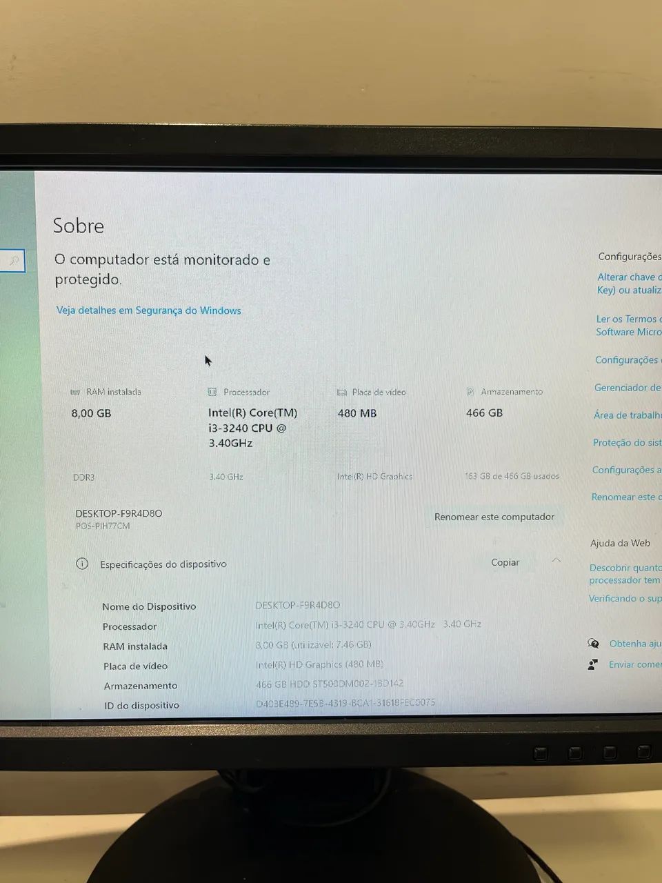 PC Intel i3 + 8GB RAM + HD 500GB - Foto 3