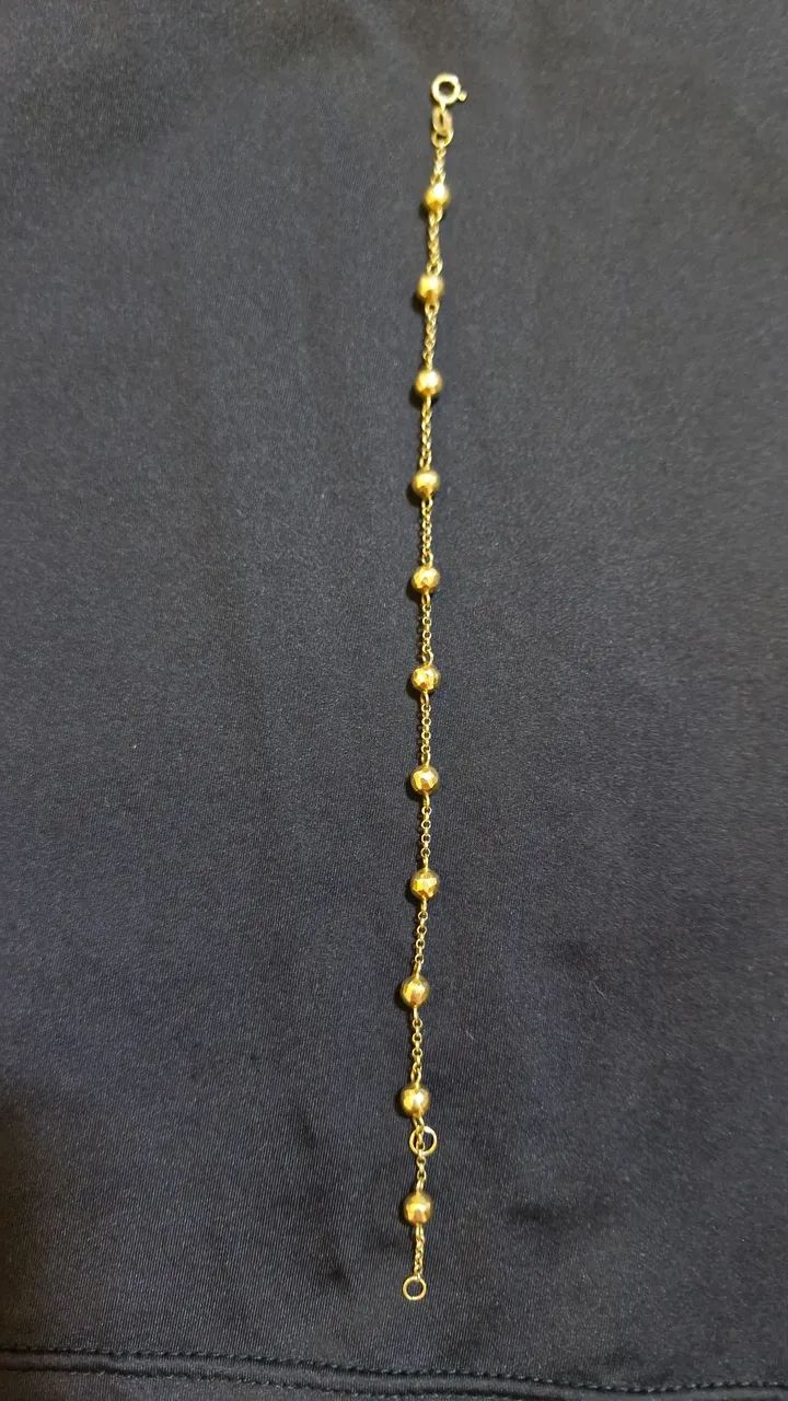 Pulseira feminina ouro 18k - Foto 3