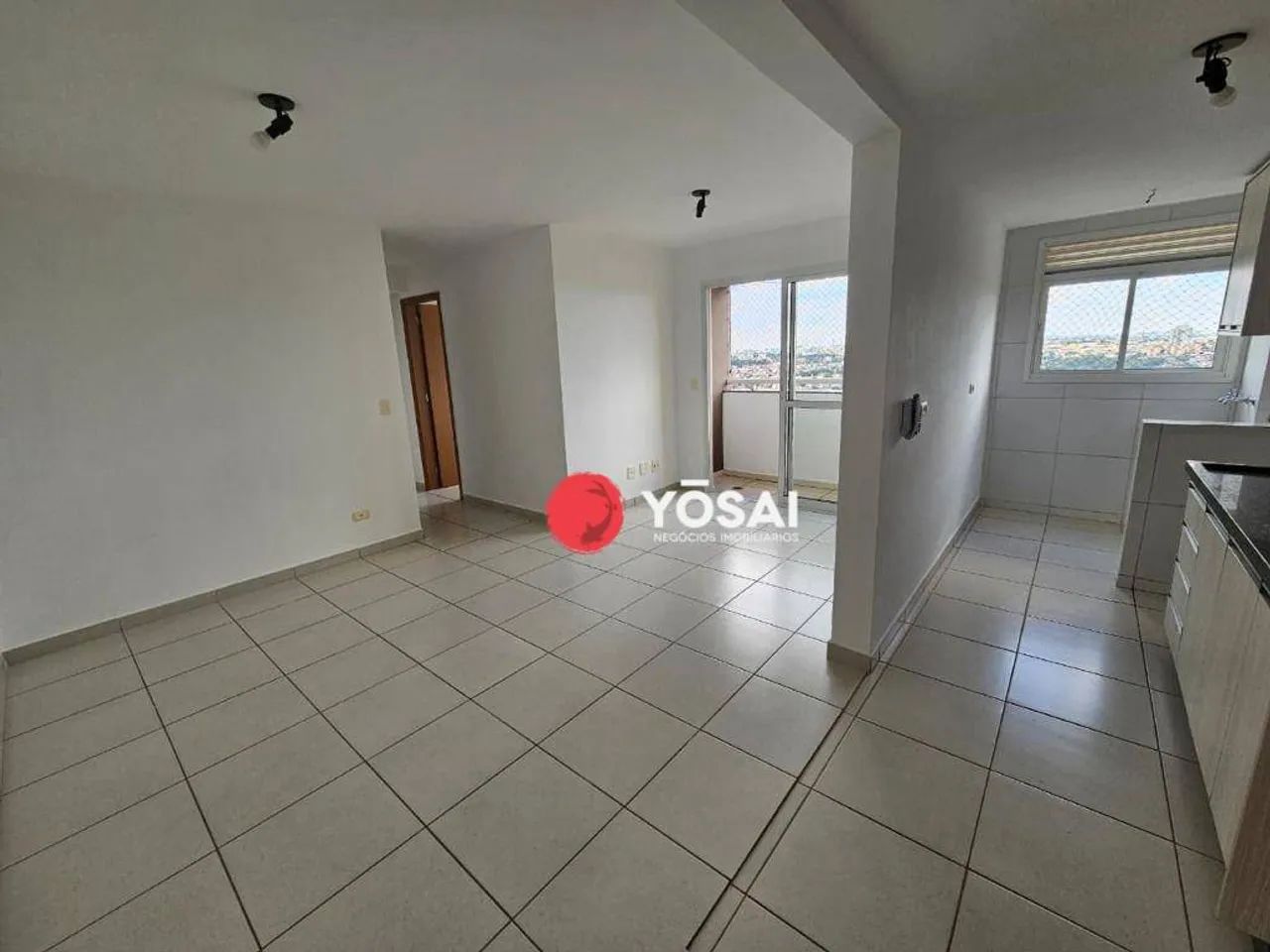 Apartamento com 3 dormitórios para alugar, 68 m² - Gleba Palhano - Londrina/PR
