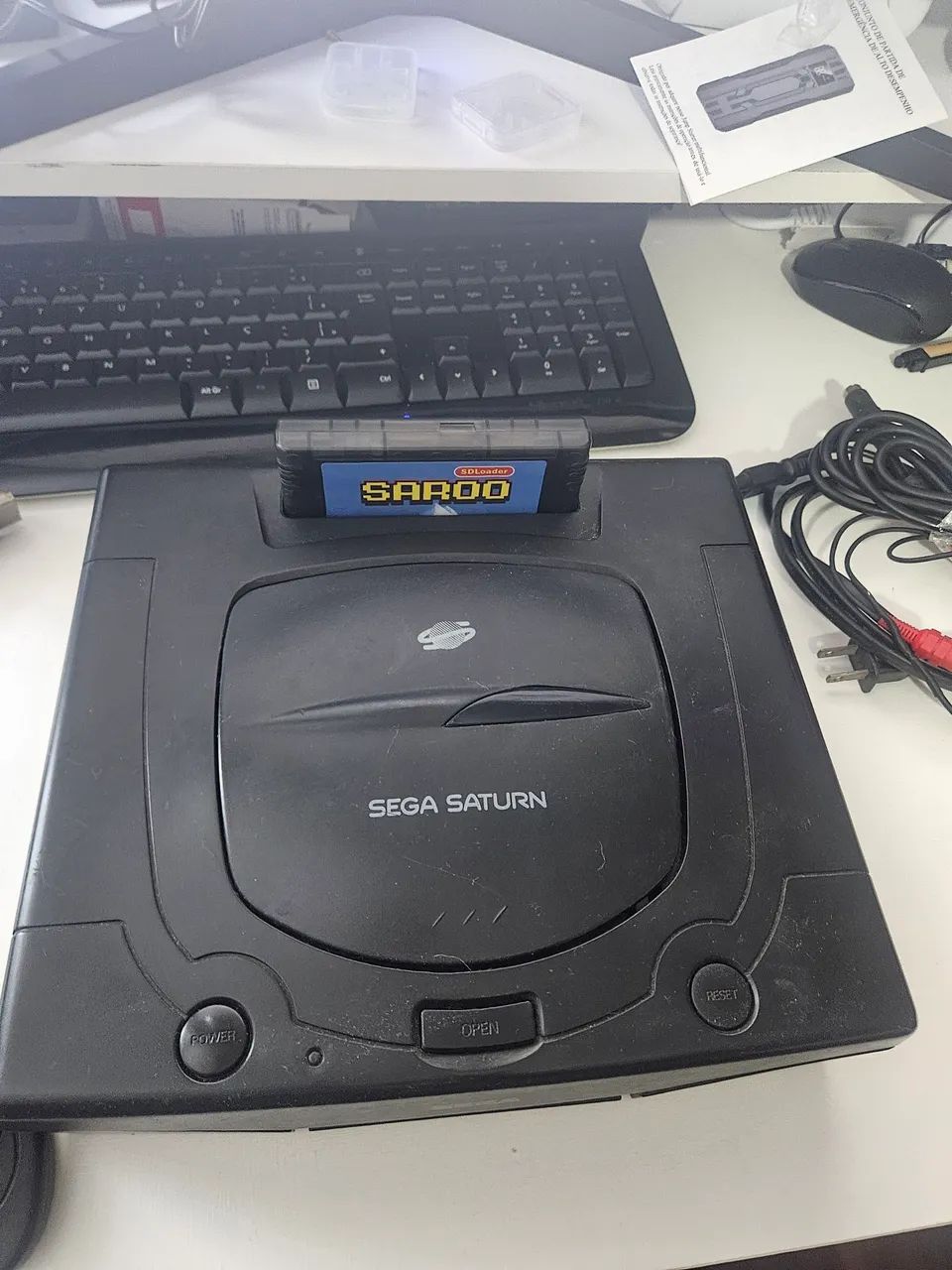 Sega Saturn + Saroo 128gb - Foto 5