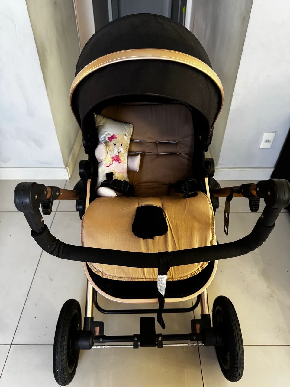 Carrinho de bebe europeu luxo - Foto 3