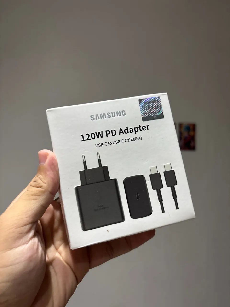 CARREGADOR SAMSUNG TIPO C  