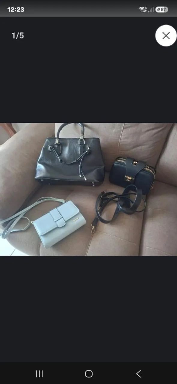 Bolsa branca *apenas 70 reais* - Foto 2
