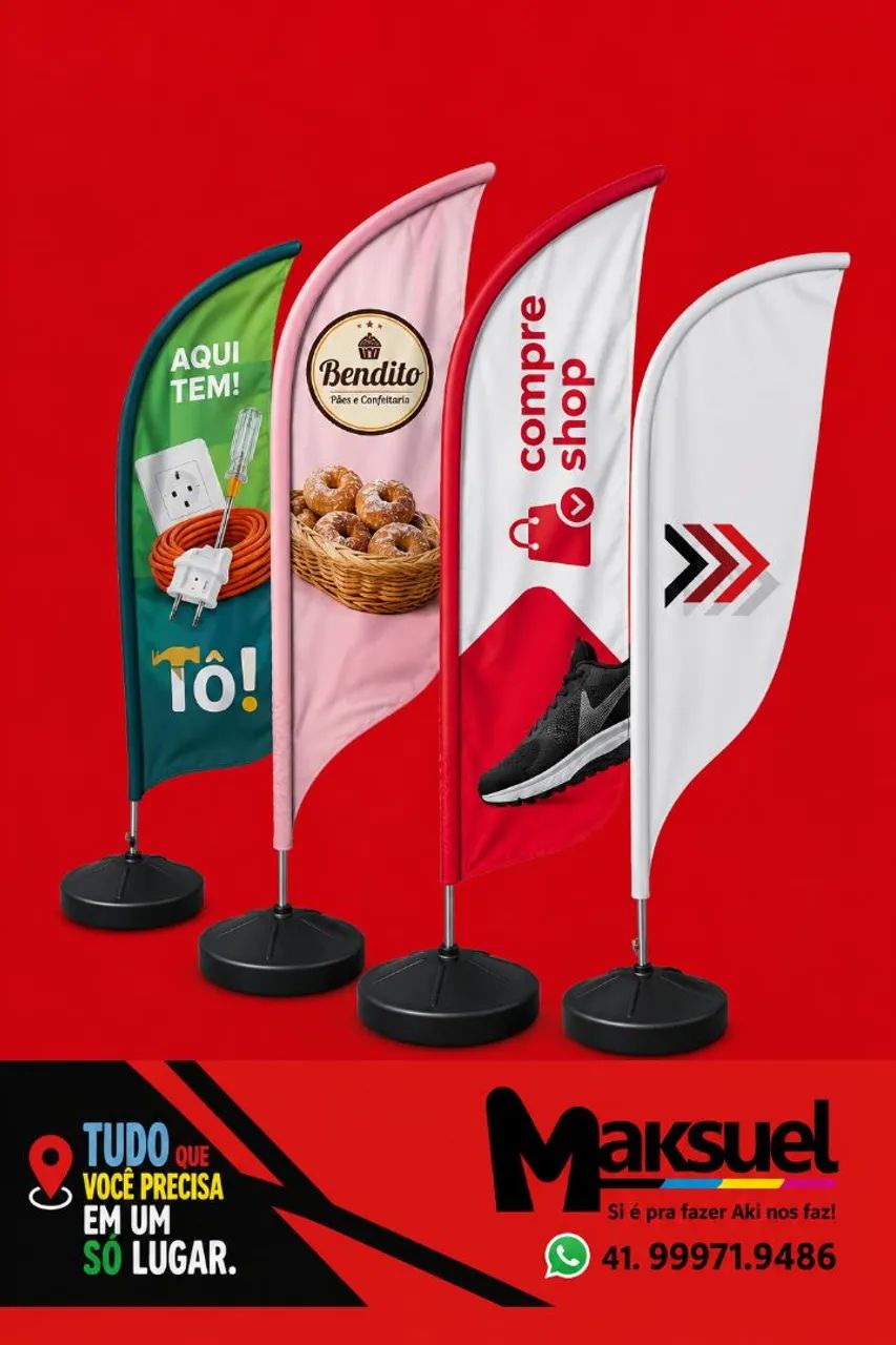 Wind Banner Bandeira Personalizado 