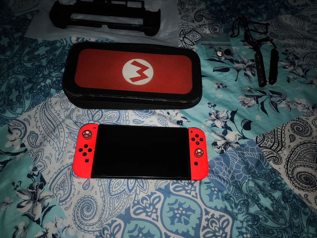 Vendo NITENDO SWITCH personalizado do Mario. - Foto 3