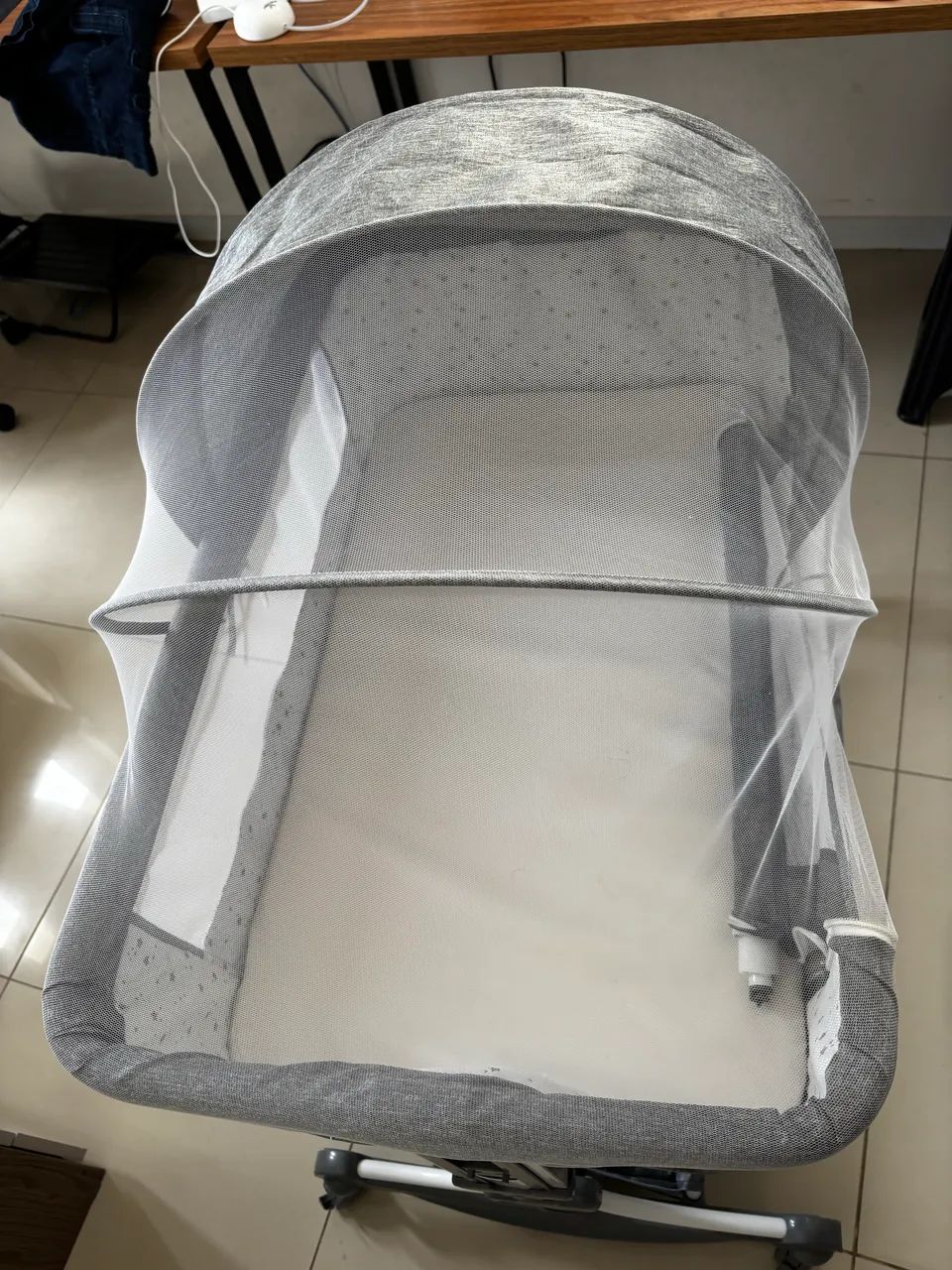 Berço portátil com encaixe na cama  - Foto 3