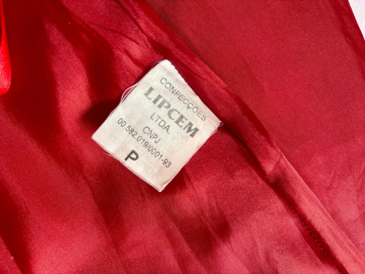 Corpete e Saia social vermelho vestido - Foto 4