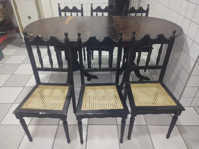 Mesa de madeira - R$ 650,00 - Foto 2