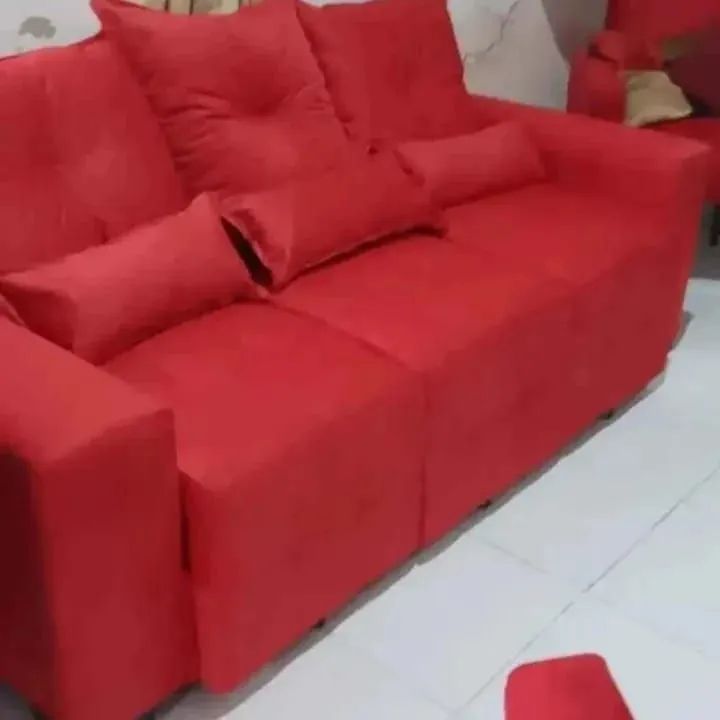 Sofa retrátil 3 lugares da fábrica  - Foto 2