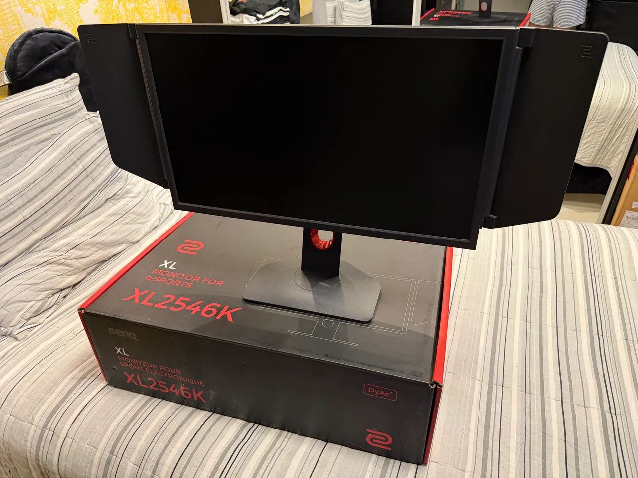 MONITOR GAMER BENQ ZOWIE XL2546K, 24.5 POLEGADAS, 1MS, 240HZ, TECNOLOGIA DYAC - Foto 2