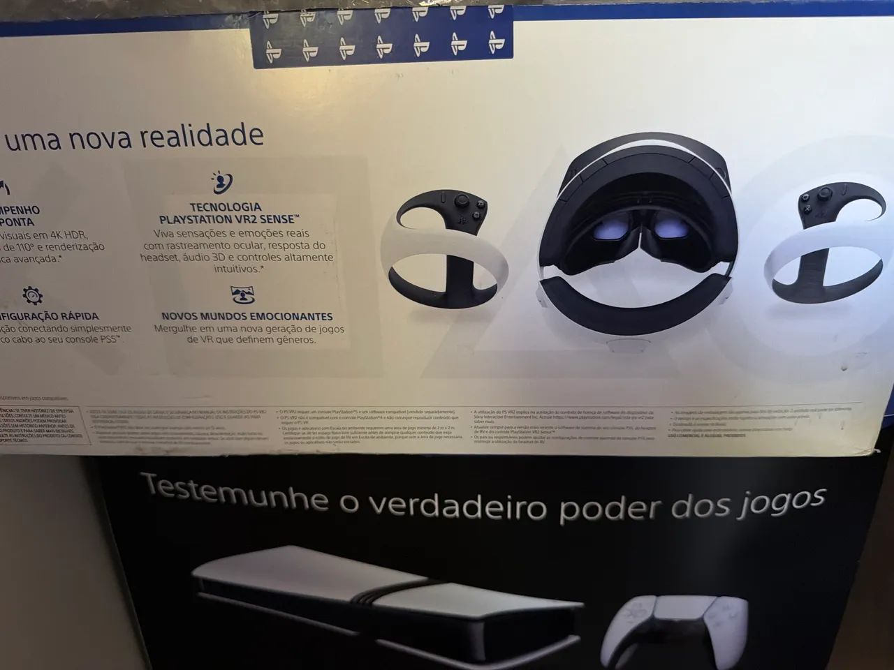PS5 Pro + 2 controles + Vr2 + pulse - Foto 2