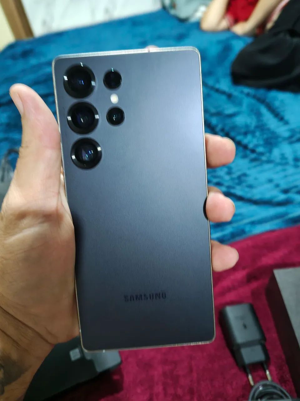 Galaxy s25 ultra zeroooo com nota e garantia - Foto 3