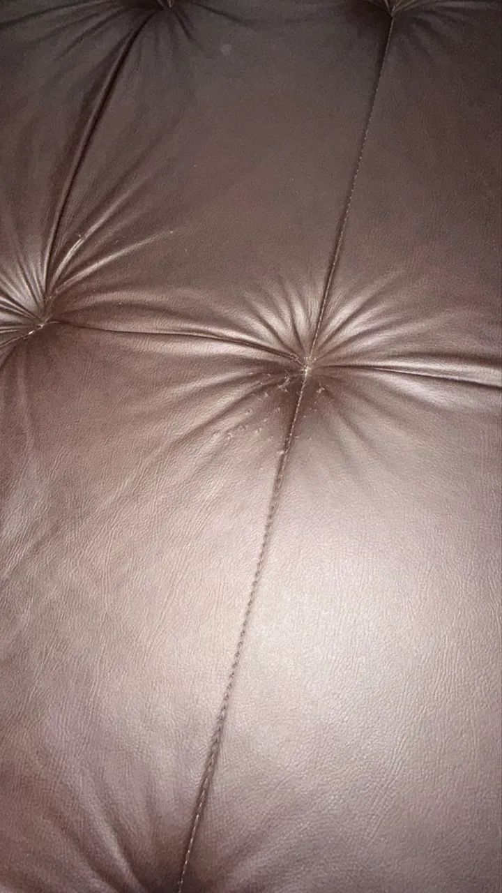 Sofa cama de couro - 3 lugares - Foto 2
