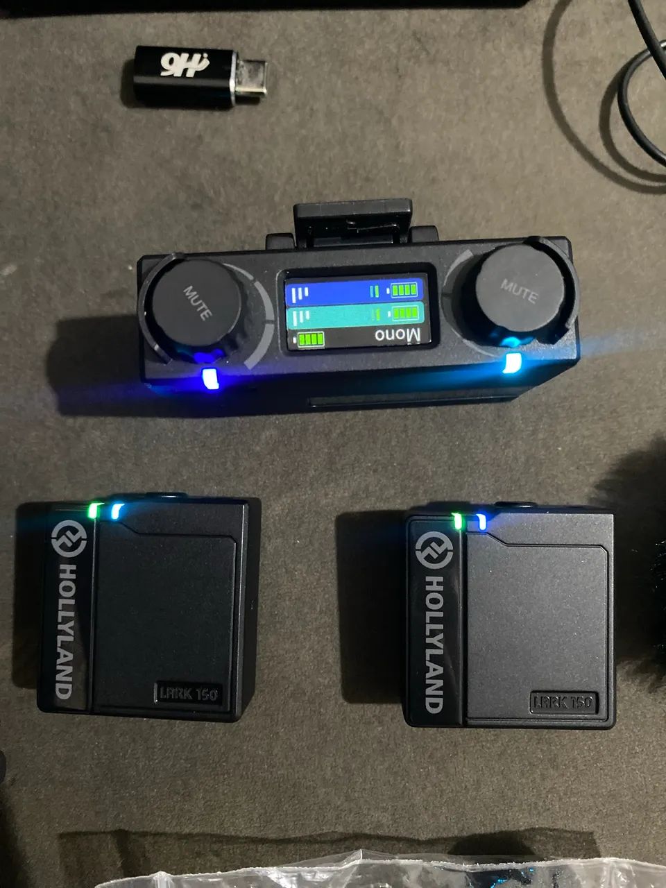 Microfone Hollyland Lark 150 duo  - Foto 6