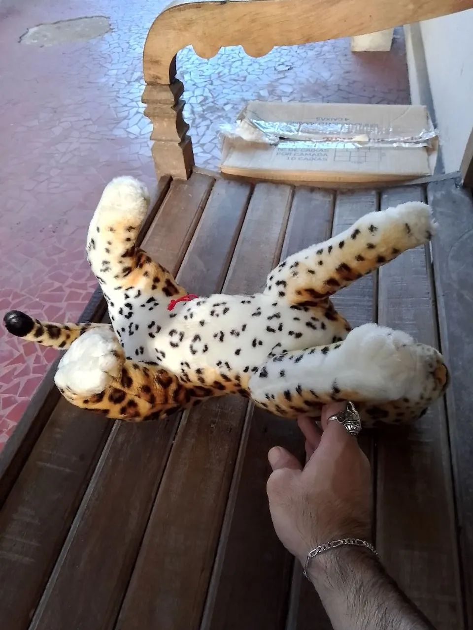 Onça de pelúcia  - Foto 2