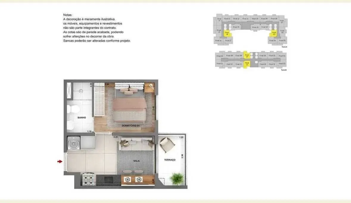 PLANTA 26m²