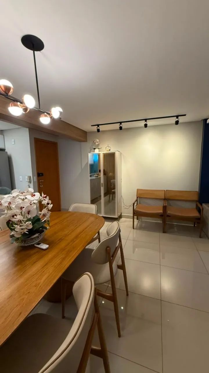 Apartamento 3 Quartos Mobiliado Parque Amazônia Goiânia - Foto 4