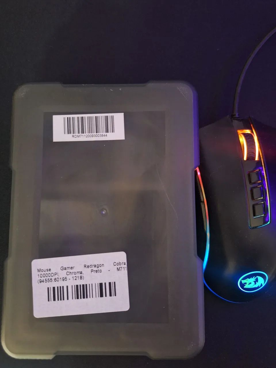 Kit redragon mouse teclado mousepad - Foto 3